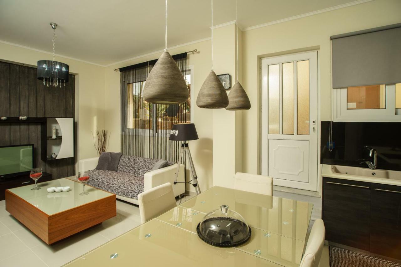 Glaros Beach Apartment Káto Darátsos Eksteriør bilde