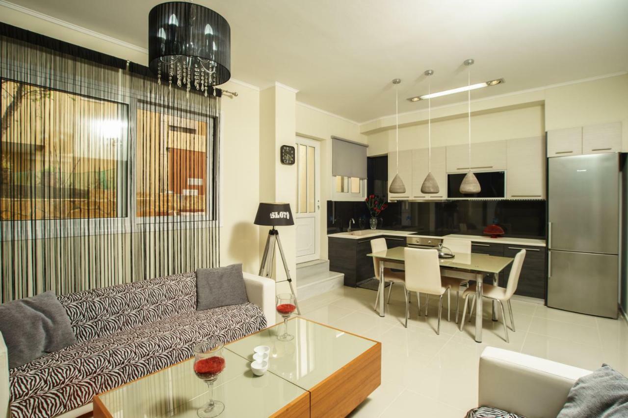 Glaros Beach Apartment Káto Darátsos Eksteriør bilde