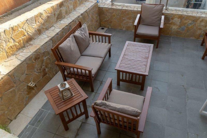Glaros Beach Apartment Káto Darátsos Eksteriør bilde